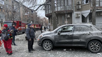Наслідки вибухів у центрі Харкова Наслідки вибухів у центрі Харкова