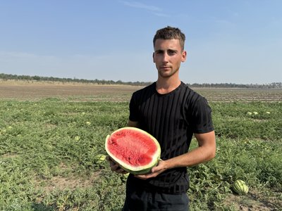 Андрій Целеп, фермер, Херсонщина, кавуни