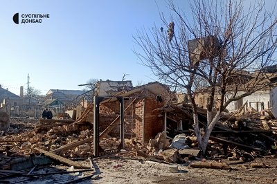 Наслідки обстрілу Слов’янськ Донецька область 10 лютого 2026 рік Наслідки обстрілу Слов’янськ Донецька область 10 лютого 2026 рік