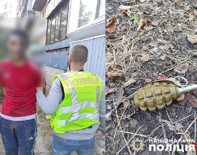 Кинув гранату біля будинку знайомого: у Києві судитимуть уродженця Луганщини Кинув гранату біля будинку знайомого: у Києві судитимуть уродженця Луганщини