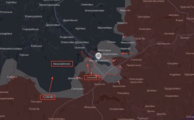 Армія РФ 28 разів атакувала на Костянтинівському напрямку Армія РФ 28 разів атакувала на Костянтинівському напрямку