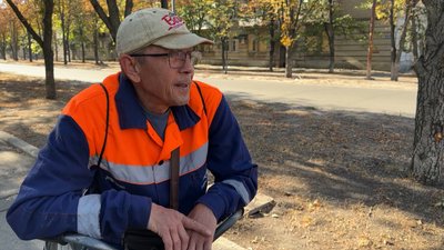 Деокупація життя люди російська окупація житель Лимана Юрій Лиман Донецька область 25 вересня 2024 рік Деокупація життя люди російська окупація житель Лимана Юрій Лиман Донецька область 25 вересня 2024 рік