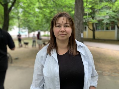 Директорка комунального підприємства "Центр захисту тварин" Олександра Купінець Директорка комунального підприємства "Центр захисту тварин" Олександра Купінець