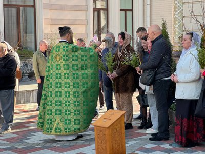 як у Дніпрі відзначають Вербну неділю