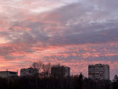 Захід сонця у Сумах: фоторепортаж Захід сонця у Сумах: фоторепортаж