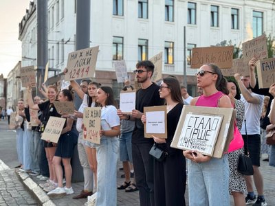 В Україні другий день протестів проти закону, який нівелює незалежність НАБУ та САП