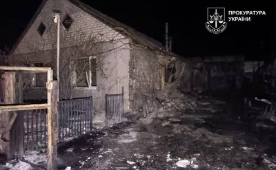 Наслідки удару дроном по Лозівському району Наслідки удару дроном по Лозівському району