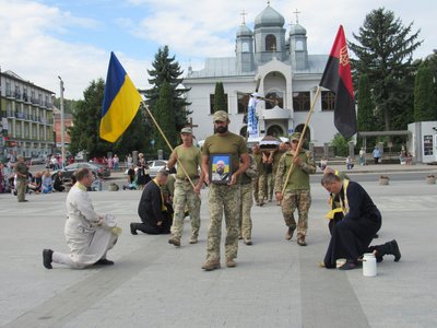 Валерій Нановський, Кременецька громада, похорон Валерій Нановський, Кременецька громада, похорон