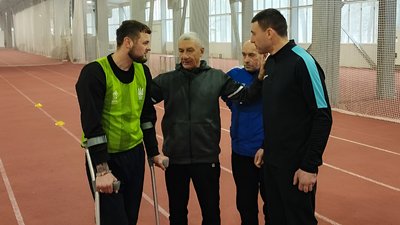 "Ми хочемо грати": у Кропивницькому відбулось перше тренування команди з ампфутболу "Ми хочемо грати": у Кропивницькому відбулось перше тренування команди з ампфутболу