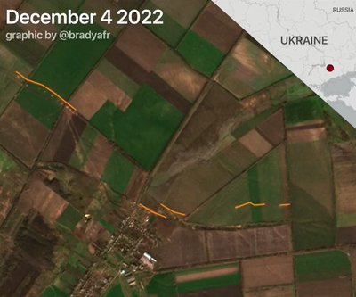 Російські укріплення, Запоріжжя Російські укріплення, Запоріжжя