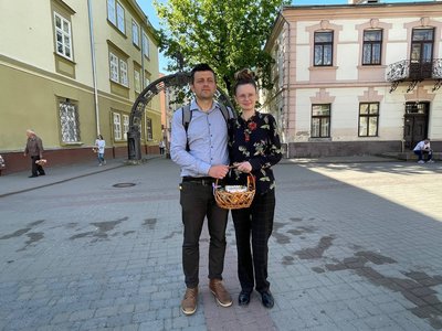Люди освятили великодні кошики
