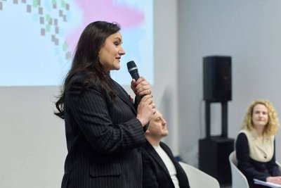 Тетяна Бережна презентувала "Тисячовесну" кіноспільноті Тетяна Бережна презентувала "Тисячовесну" кіноспільноті