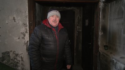 Василь Шкаб, обстріл будинку, комунальники, перевірка труб, 16 січня 2026, Тернопіль