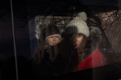 Евакуація з прифронтової зони на Донеччині 14 грудня 2024 року Евакуація з прифронтової зони на Донеччині 14 грудня 2024 року