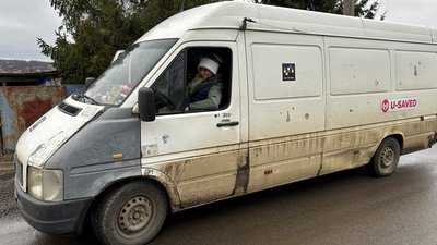 Краматорськ волонтер Микола Саєнко Донецька область 20 грудня 2024 рік Краматорськ волонтер Микола Саєнко Донецька область 20 грудня 2024 рік