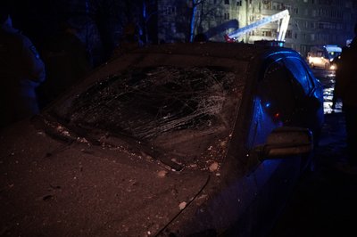 У Сумах "шахед" вдарив по багатоповерхівці У Сумах "шахед" вдарив по багатоповерхівці