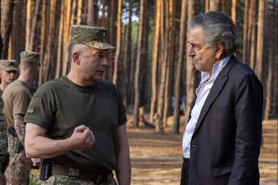 Бернар-Анрі Леві і сергій жадан Бернар-Анрі Леві і сергій жадан