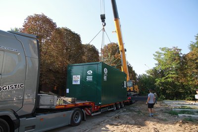 Луцьк отримав ще одну когенераційну установку для однієї з котелень Луцьк отримав ще одну когенераційну установку для однієї з котелень