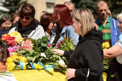 У Рівному попрощалися з сапером Юрієм Данилюком У Рівному попрощалися з сапером Юрієм Данилюком