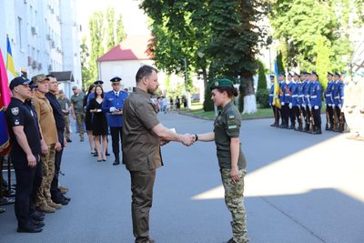 Прикордонниця з Волині Марія Ососкало отримала орден княгині Ольги Прикордонниця з Волині Марія Ососкало отримала орден княгині Ольги