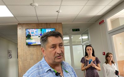 Директор центральної міської клінічної лікарні Тарас Масляк Директор центральної міської клінічної лікарні Тарас Масляк