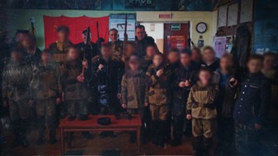 Human shield: Russians militarize Ukrainian children at the army base in occupied Yevpatoria
