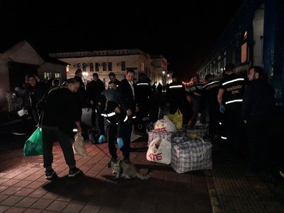 На Черкащину вночі прибув евакуаційний потяг з Донеччини На Черкащину вночі прибув евакуаційний потяг з Донеччини