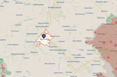 Внаслідок влучання ударного БпЛА сталась пожежа у багатоквартирному будинку Дружківки на Донеччині