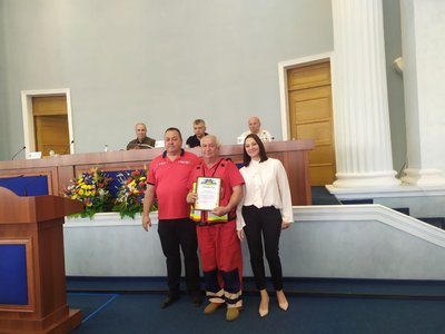 Нагородження черкаських працівників екстреної медичної допомоги Нагородження черкаських працівників екстреної медичної допомоги