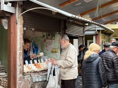 Ціни на яйця перед Великоднем у Львові: чи є дефіцит Ціни на яйця перед Великоднем у Львові: чи є дефіцит