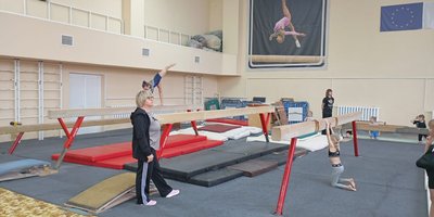 Тренування з гімнастики, спорт, гімнастика, Тернопіль, 31 березня 2026 року Тренування з гімнастики, спорт, гімнастика, Тернопіль, 31 березня 2026 року