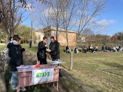 У Полтаві вперше провели навчальний дрон-рейсинг