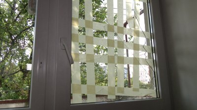 Відновлення вікон після ракетної атаки Відновлення вікон після ракетної атаки
