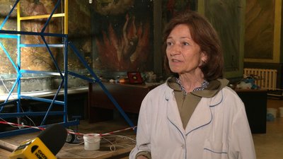 У Свято-Троїцькому соборі у Чернігові виявили живопис, який міг бачити гетьман Іван Мазепа У Свято-Троїцькому соборі у Чернігові виявили живопис, який міг бачити гетьман Іван Мазепа