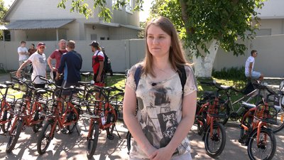 У Чернігові відбувся велопробіг, у постраждалому від російських обстрілів, мікрорайоні Бобровиця У Чернігові відбувся велопробіг, у постраждалому від російських обстрілів, мікрорайоні Бобровиця