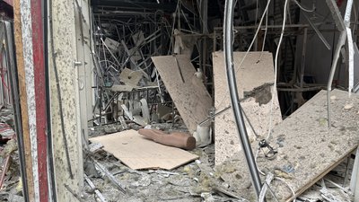 На Барабашово удар дрона На Барабашово удар дрона