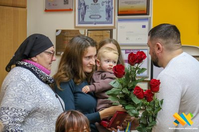 У Житомирі родинам загиблих військовослужбовців передали державні нагороди