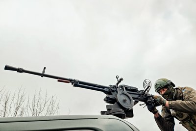 Як проходить зміна нацгвардійців, які захищають небо над Житомиром. Фоторепортаж