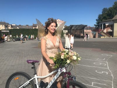 Велопарад, спорт, Вершиніна, Франківськ, фея Велопарад, спорт, Вершиніна, Франківськ, фея