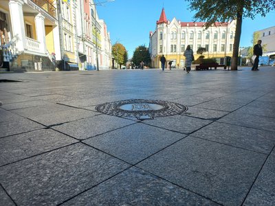 Плитка на вулиці Михайлівській у Житомирі Плитка на вулиці Михайлівській у Житомирі