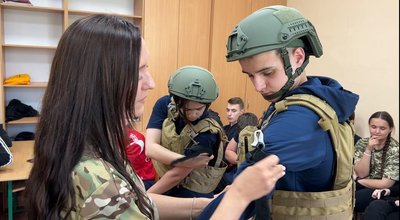 Створили 45 осередків для викладання нового курсу "Захист України" на Рівненщині Створили 45 осередків для викладання нового курсу "Захист України" на Рівненщині