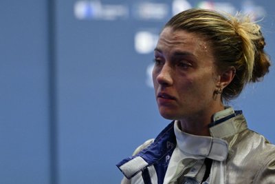 Ольга Харлан під час виступу у команді Ольга Харлан під час виступу у команді