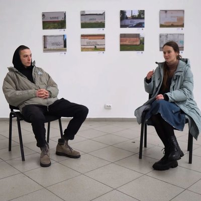 Виставка "Індивідуальна мінливість", Олександр Лень та Анастасія Кузьменко, Київ Виставка "Індивідуальна мінливість", Олександр Лень та Анастасія Кузьменко, Київ