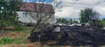 Пожежі сухої трави на Житомирщині: вогонь загрожував житловим будинкам Пожежі сухої трави на Житомирщині: вогонь загрожував житловим будинкам