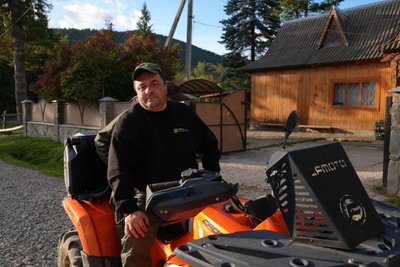 Житель села Бистриця Дмитро Сидорук, Івано-Франківщина Житель села Бистриця Дмитро Сидорук, Івано-Франківщина