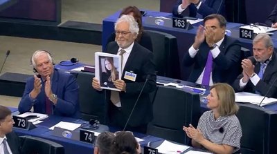 Урсула фон дер Ляєн розповіла історію Вікторії Амеліної в Європарламенті Урсула фон дер Ляєн розповіла історію Вікторії Амеліної в Європарламенті