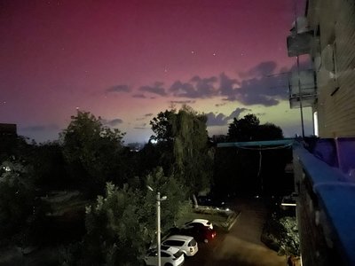 Полярне сяйво на Черкащині Полярне сяйво на Черкащині