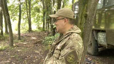 "Війна показує справжню людину, як на рентгені", — пресофіцер бригади імені Івана Богуна під час вишколу на Волині "Війна показує справжню людину, як на рентгені", — пресофіцер бригади імені Івана Богуна під час вишколу на Волині