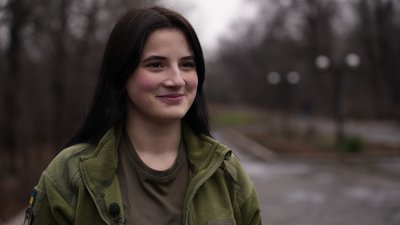 Олександра Сівакова на псевдо "Нео" військовослужбовиця 111 бригади ТрО ЗСУ Донецька область Олександра Сівакова на псевдо "Нео" військовослужбовиця 111 бригади ТрО ЗСУ Донецька область