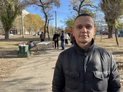 Волонтер Михайло. Миколаїв, 18 листопада 2024 року Волонтер Михайло. Миколаїв, 18 листопада 2024 року